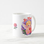 Mug Cute Valentine's Day Cupid with "Be Mine" (Devant droit)
