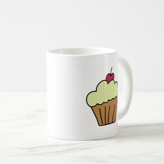 Mug Cute Vanilla Cupcake (Devant droit)