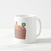 Mug Cute Vegetables Root For Your Local Produce (Devant droit)