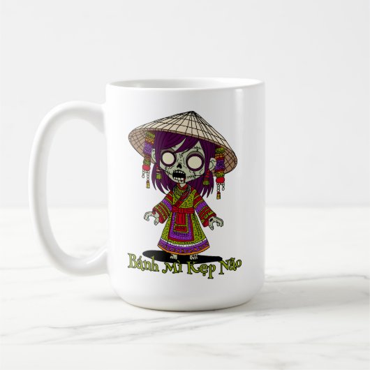 Mug Cute Vietnamien Zombie (Gauche)