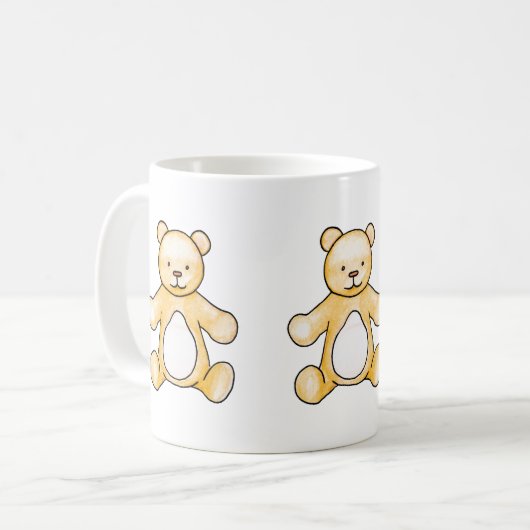 Mug Cute vintage teddy bear (Devant gauche)