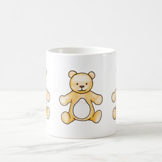 Mug Cute vintage teddy bear (Centre)