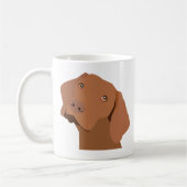 Mug Cute Vizsla (Gauche)