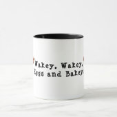 Mug Cute Wakey, Wakey, Oeufs Et Boug De Café Bakey (Centre)
