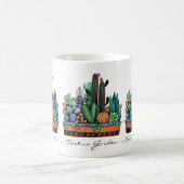 Mug Cute Watercolor Cactus Garden (Centre)