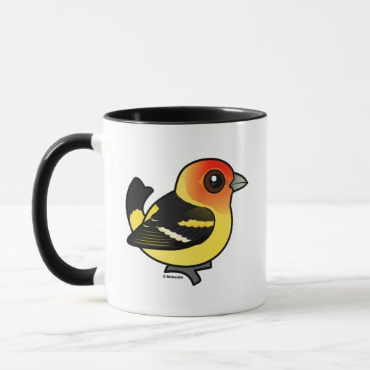 Mug Cute Western Tanager (Gauche)