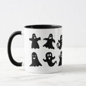 Mug Cute & Whimsical Friendly Ghost Spirits Halloween (Gauche)