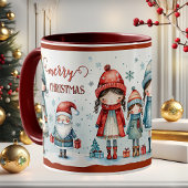 Mug Cute Whimsical Girly Christmas