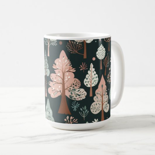 Mug Cute Whimsical Tree (Devant droit)