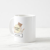Mug Cute Woodland Animals Custom Photo  Name  (Devant gauche)