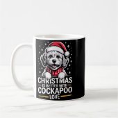 Mug Cute Xmas Puppy Dog Christmas Is Better With Ao Lo (Gauche)