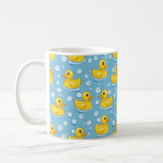 Mug Cute Yello Canards en caoutchouc (Gauche)