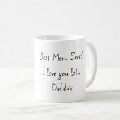 Mug Cute Yoga Maman Coloration (Devant droit)