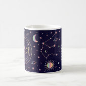 Mug Cute Zodiac Aquarius Éléments nutritifs Envelopper (Centre)