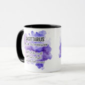 Mug Cute Zodiac Sign Traits/ Sagittarius Wrap  (Devant gauche)