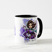 Mug Cute Zodiac Sign Traits/ Sagittarius Wrap  (Devant droit)