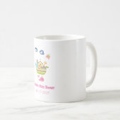 Mug Cute Zoo Animal Ark baby shower de naissance (Devant droit)