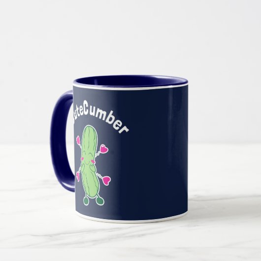 Mug CuteCumber (Devant gauche)