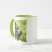 Mug Cutest Baby Animals | Brown Bear Cub Wave (Devant gauche)