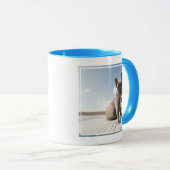 Mug Cutest Baby Animals | French Bulldog Boating (Devant droit)