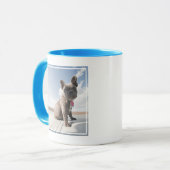 Mug Cutest Baby Animals | French Bulldog Boating (Devant gauche)