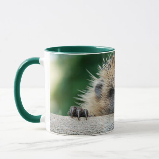 Mug Cutest Baby Animals | Hedgehog Smile (Gauche)