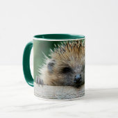 Mug Cutest Baby Animals | Hedgehog Smile (Devant gauche)