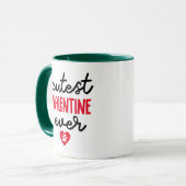 Mug Cutest Valentine Ever ..de votre Cockapoo (Devant gauche)