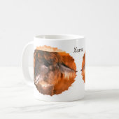 Mug Cutey Llama Animal Personnalisé (Devant gauche)