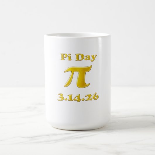 Mug Cutie 3.14 Pi Day  (Centre)