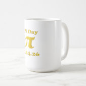 Mug Cutie 3.14 Pi Day  (Devant droit)