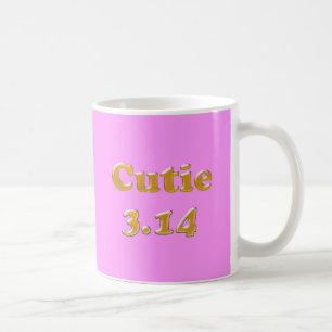 Mug Cutie 3,14 Pi Jour Rose