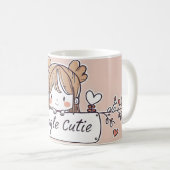 Mug Cutie unique Anime Kawaii (Devant droit)