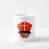 Mug Cutieful Kids Art St. Nicholas Miter Zwarte Piet (Centre)