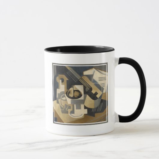 Mug Cuvette de guitare et de fruit sur un Tableau, (Droite)