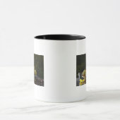 Mug Cuvette de pommes et de feuille (Centre)