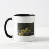 Mug Cuvette de pommes et de feuille (Gauche)