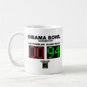 Mug Cuvette d'Obama - marquage officiel (Gauche)