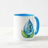 Mug Cuvettes à farine d'eau (Devant droit)
