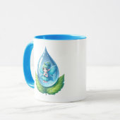 Mug Cuvettes à farine d'eau (Devant gauche)