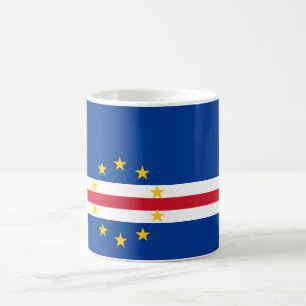 Mug Cv de drapeau du Cap Vert