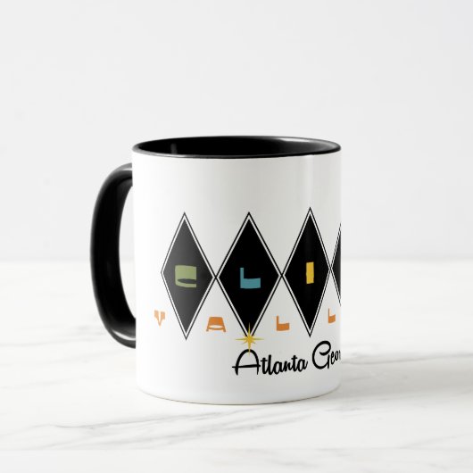 Mug CV Retro - Atomic (Devant gauche)