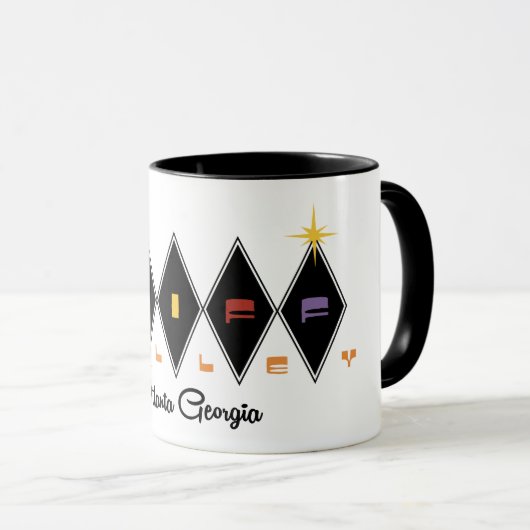 Mug CV Retro - Atomic (Devant droit)
