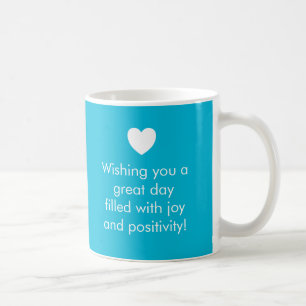 Mug Cyan Trend Color Vivid - Nom / Musique Positive