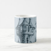 Mug Cyanotype Blue Castle Turret (Centre)