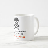 MUG CYANURE, SUICIDE, POISON (Devant droit)