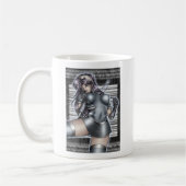 Mug Cyber Anime Girl (Gauche)