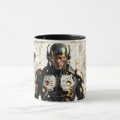 Mug Cyber Art : Illustration Android (Centre)