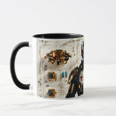 Mug Cyber Art : Illustration Android (Gauche)