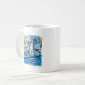 Mug Cyber Beauté Reine Drôle Dons Cartes Tee - shirts (Devant gauche)